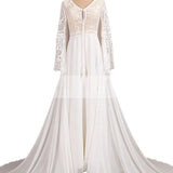 Robe de mariée satin et dentelle | robe en satin