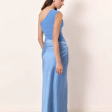 robe satin mariage invitée